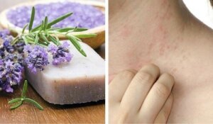 Naturlig hemgjord tvål för känslig hud