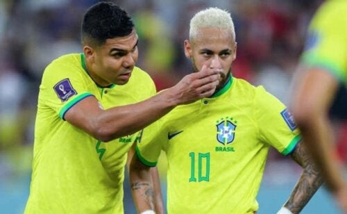 Vad var substansen som Neymar fick i Qatars sista match 2022?