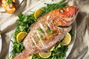 Röd snapper: hälsosam näring och gott till middag