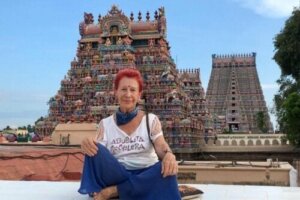 Backpacker granny: började resa jorden runt vid 65
