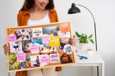 Gör en visionboard och manifestera dina drömmar 2025